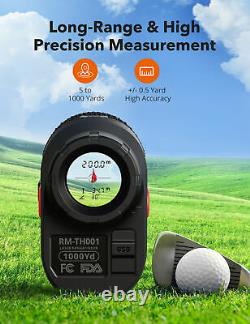 1000 Yards Laser Range Finder for Hunting Golf Bow Archery 6x Waterproof distant