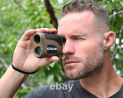 4000 Yard Outdoor Laser Rangefinder 6X Mag. For Hunting Golfing Shooting