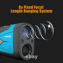 650 Yards Hunting Golf Laser Range Finder WithFLAG-LOCK Vibration 6X Magnification