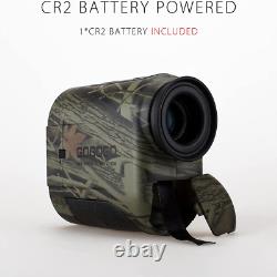 650 Yards Laser Rangefinder For Hunting Camo Range Finder With Slope