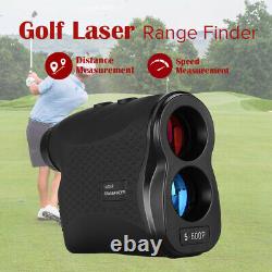 6X 600M Golf Laser Range Finder Monocular with Pinseeker Speed Fog for Hunting