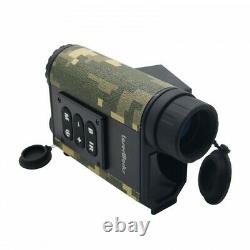 6X Hunting Binocular Laser Range Finder Digital Night Vision IR NV Telescope
