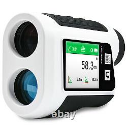 6X LED Digital Golf Hunting Rangefinder Laser Range Finder With Flagpole lock