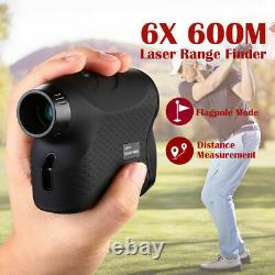 6X Magnification Laser Range Finder 650Yards Rangefinder Hunting Archery Golf