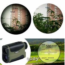 6X Zoom 1000 Yard Laser Rangefinder for Hunting Golf Laser Distance Measure