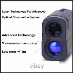6X Zoom 1000 Yard Laser Rangefinder for Hunting Golf Laser Distance Measure