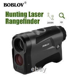 6x22 Optical Hunting Laser Range Finder Distance & Speed Continuous Measurement