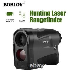 6x Optical 6-1000M Hunting Golf Laser Rangefinder Distance & Speed Monocular