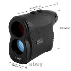 6x Zoom LCD Laser Range Finder Hunting Golf 600m Distance Measure Scope with Bag