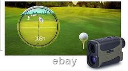 700 Yard Golf Laser Range Finder Scope Pinseeking Flag Hunter Scope ODG OD GREEN