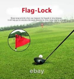 800m Golf Laser Rangefinder Slope Adjusted Flag-Lock Distance Meter For Hunting