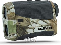 AILEMON Laser Rangefinder for Hunting 800/1200 Yards 800 Yards, Camouflage