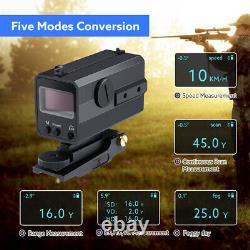AK800 800M Mini Laser Hunting Rangefinder Tactical Rifle Scope for Shooting USA