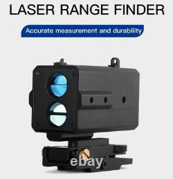 AK800 Mini Tactical Laser Range Finder Rifle Scope Voice Broadcast for Shooting