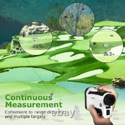 BOBLOV Golf Laser Range Finder 6x 600m FLAG-LOCK Slop Compensation Distance Kit