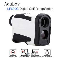 BOBLOV Golf Rangefinder Slope, 650Yards 6X Laser Range Finder, USB Charging