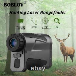 BOBLOV LF1000S 6x Optical 1094 Yards Hunting Laser Range Finder Distance & Speed