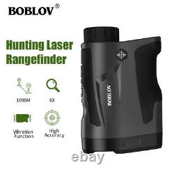 BOBLOV LF1000S 6x Optical Outdoor Hunting Laser Range Finder Distance & Speed