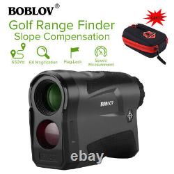 BOBLOV LF600AG 600M 6X Golf Laser Range Finder with Slope Speed Mode + Golf Box