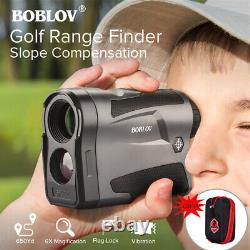 BOBLOV LF600AG 600M Golf Laser Range Finder with Slope Flag Locking + Golf Bag