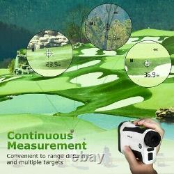 BOBLOV LF600AG 6x Golf Laser Range Finder with Slop Compensation + Golf Brush
