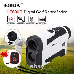 BOBLOV LF600G 6X22 Golf Laser Range Finder with Flag Lock Speed Mode + Case