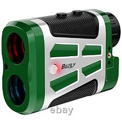 BOZILY Golf Range Finder 1500 Yards Laser Rangefinder Hunting with Red/Black 6X