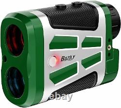 BOZILY Golf Range Finder 1500 Yards Laser Rangefinder Hunting with Red/Black OLE