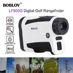 Boblov 6X 600m 1000m Golf Hunting Laser Range Finder +Flag-lock Slope Vibration