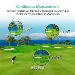 Boblov 6X Zoom Optical 650Yards Golf Hunting Laser Range Finder with Flag-Lock
