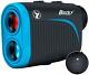Bozily Golf Rangefinder With Slope, 6x Rechargeable Laser Black And Blue