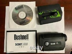 Bushnell Scout ARC 1000 Rangefinder Bone Collector Laser Range Finder 5x Hunting