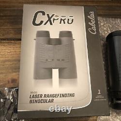 Cabelas CX Pro 10x50 Laser Rangefinding Binocular NEW