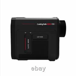 CaddyTalk Mini HD Laser Golf Rangefinder Golf Distance Meter Black