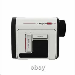CaddyTalk Mini HD Laser Golf Rangefinder Golf Distance Meter White
