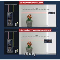Digital Range Finder Laser Tape Distance Measuring Meter Rangefinder With Camera
