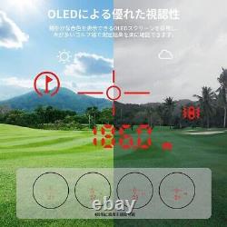 EENOUR Golf Laser Rangefinder SW1000D(Red) PRO 6X Magnification Range/31000M