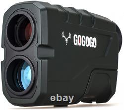 Gogogo Sport 1200 Yards Laser Range Finder, Green Hunting with Flagpole 1200Y