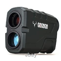 Gogogo Sport 1200 Yards Laser Range Finder, Green Hunting with Flagpole Lock
