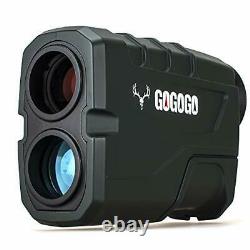 Gogogo Sport 1200 Yards Laser Range Finder, Hunting with Flagpole Lock Ranging
