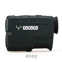 Gogogo Sport Green Hunting Rangefinder -1200 Yards Laser Range Finder for Hun