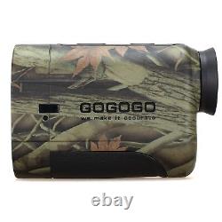 Gogogo Sport Vpro 6X Hunting Laser Rangefinder Bow Range Finder Camo Dist. New