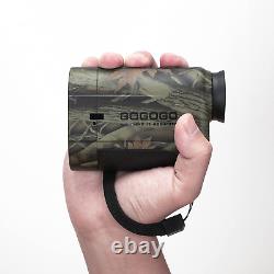 Gogogo Sport Vpro 6X Hunting Laser Rangefinder Bow Range Finder Camo Distance Me