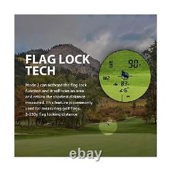 Gogogo Sport Vpro Golf Range Finder 800/1200 Yards Red Display Laser Rangefin