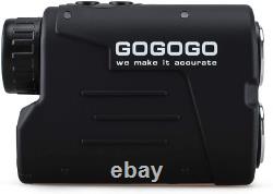 Gogogo Sport Vpro Laser Golf/Hunting Rangefinder, 6X Magnification 650 Yard