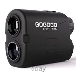 Gogogo Sport Vpro Laser Golf/Hunting Rangefinder 6X Magnification Clear View