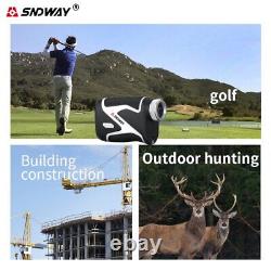 Golf Laser Distance Measure Meter with Telescope Rangefinder for Hunting 1000M