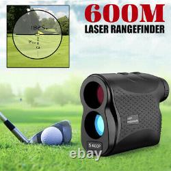 Golf Laser Range Finder 600M Hunting Rangefinder Distance Height Speed Measure