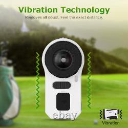 Golf Laser Range Finder Lf600ag Angle Compensation, Flag-locking Speed Usb-charge