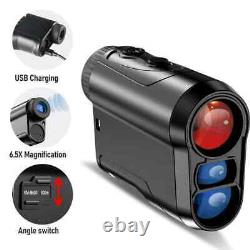 Golf Laser Rangefinder 600M Rechargeable With Slope and Flag Lock Vibration Golf